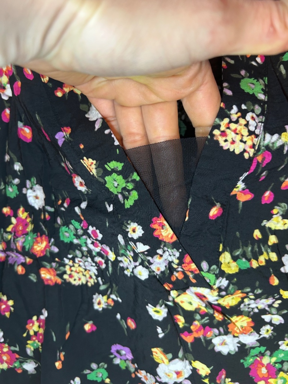 H&M Black Floral Maxi Dress - Picture 7 of 14